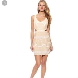 NWT, Hunter Dixon Bell Avery Cutout Dress sz 0